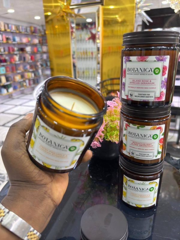 Botanical Scented Candles
